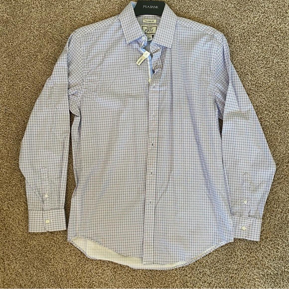 Jos. A. Bank Shirts Jos A Bank Tailored Fit Mens Dress Shirt 634